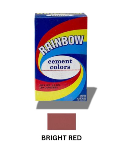 RAINBOW | BRIGHT RED CEMENT COLOR