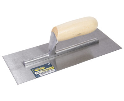 11" X 4-1/2" Wood Handle Plastering Trowel.
