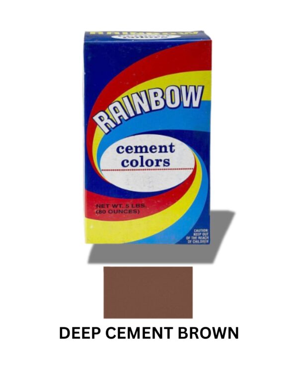RAINBOW | DEEP BROWN CEMENT COLOR