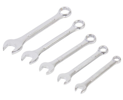5 PC. Metric Combination Wrench Set