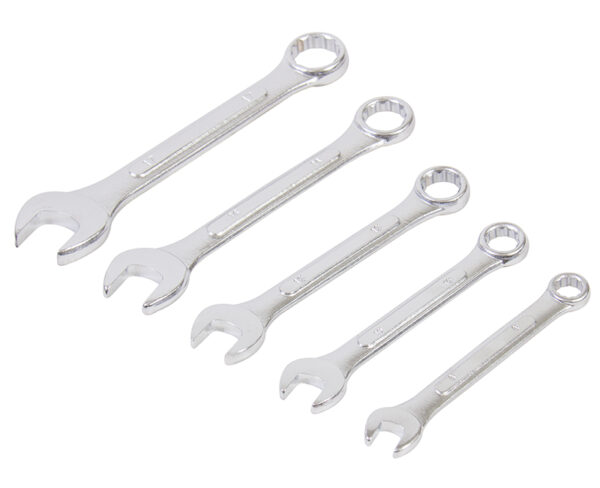 5 PC. Metric Combination Wrench Set