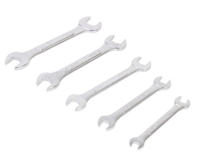 5 PC. Open End Wrench Set
