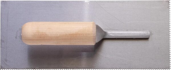 NOMARSHALLTOWN Notched Trowels - (11 x 4-1/2) Wood Handle - Image 2