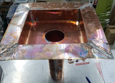 DRAIN BOX COPPER