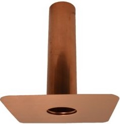 FLANGE TUBE 12 X 12 COPPER