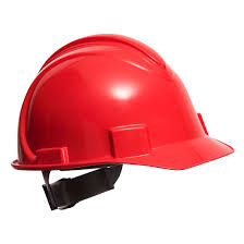 HELMET HEAD PROTECTION RED