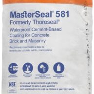MASTERSEAL 581 - FORMERLY THOROSEAL - WATERPROOF CEMENT-BASED COATING- GRAY