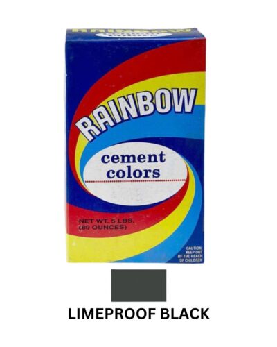 RAINBOW | LIMEPROOF BLACK CEMENT COLOR