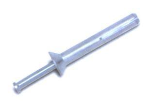 Powers 2838 1/4 x 2 Flat Head Zamac Nailin with Carbon Steel Nail