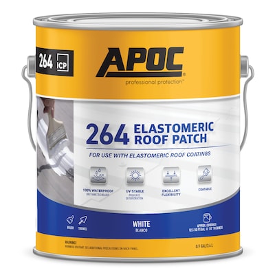 APOC264 0.9-gallon Fibered Waterproof Elastomeric Roof Sealant